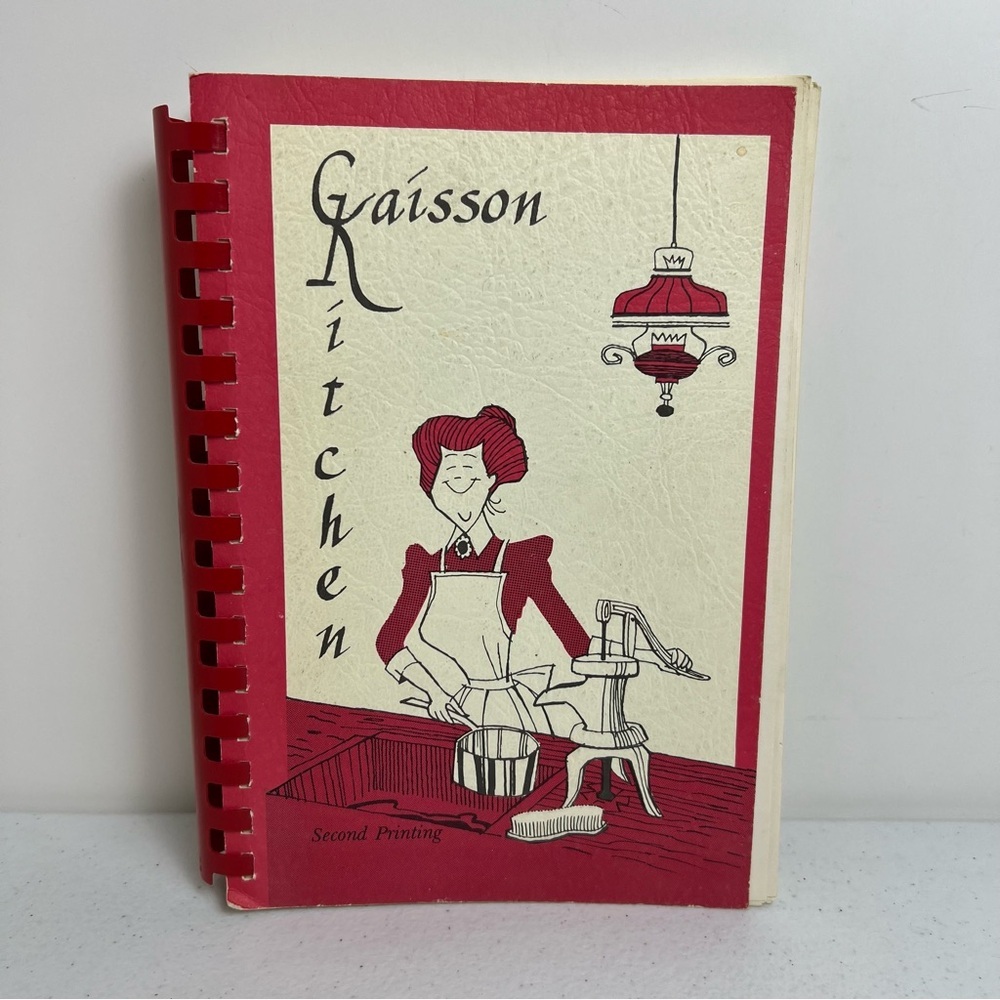 70’s Caisson Kitchen Spiral Cookbook Second Printing Oklahoma Military Ft Sill